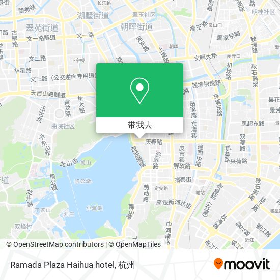 Ramada Plaza Haihua hotel地图