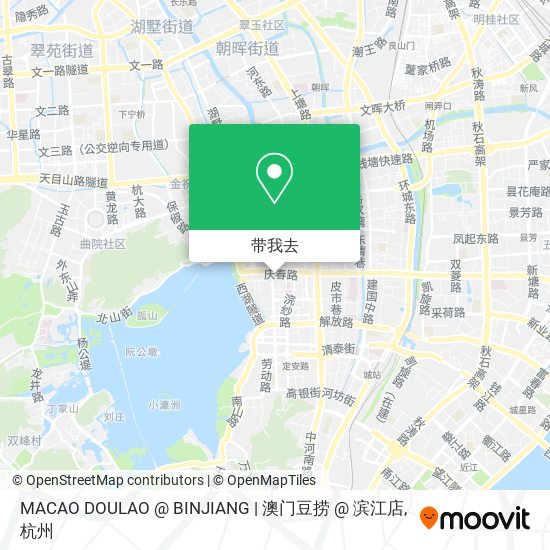 MACAO DOULAO @ BINJIANG | 澳门豆捞 @ 滨江店地图