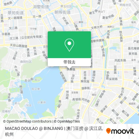 MACAO DOULAO @ BINJIANG | 澳门豆捞 @ 滨江店地图