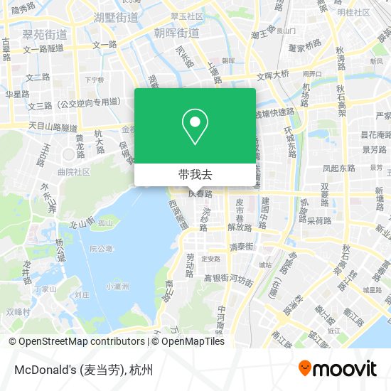 McDonald's (麦当劳)地图
