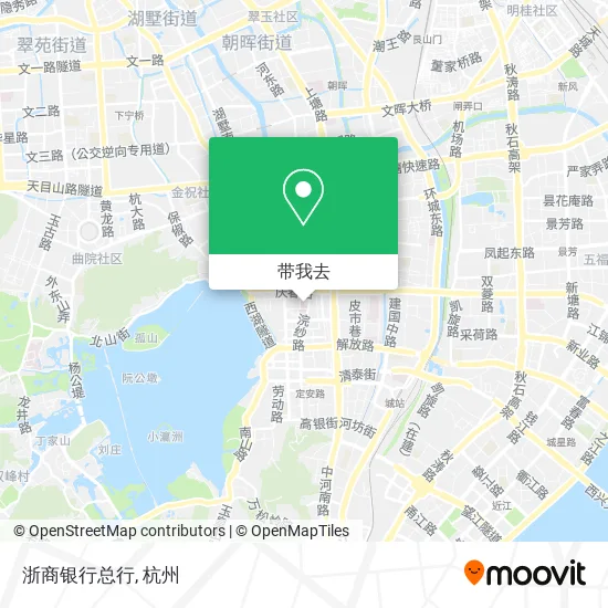 浙商银行总行地图