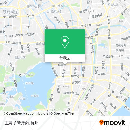 王鼻子碳烤肉地图