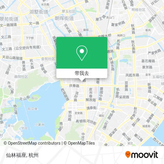 仙林福座地图