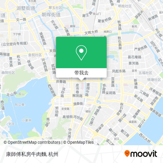 康師傅私房牛肉麵地图