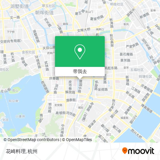花崎料理地图