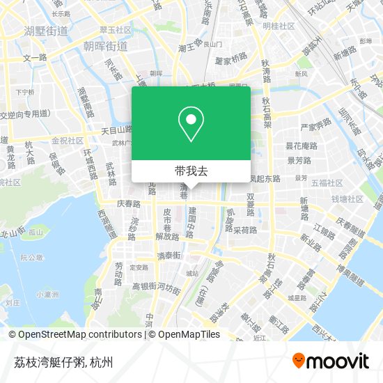 荔枝湾艇仔粥地图