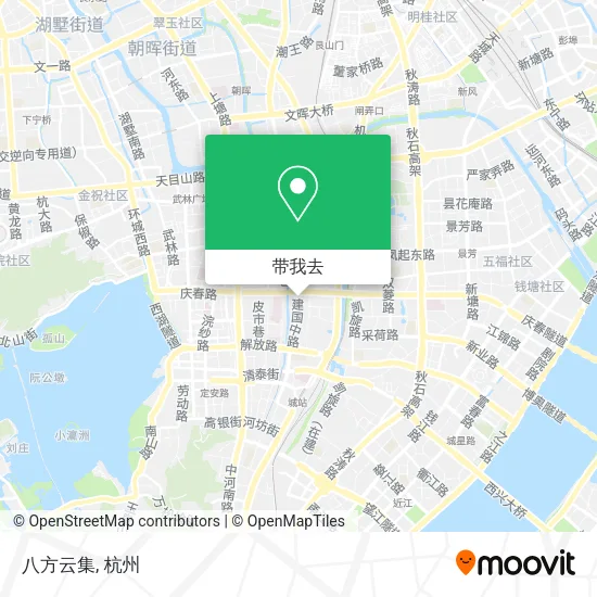 八方云集地图