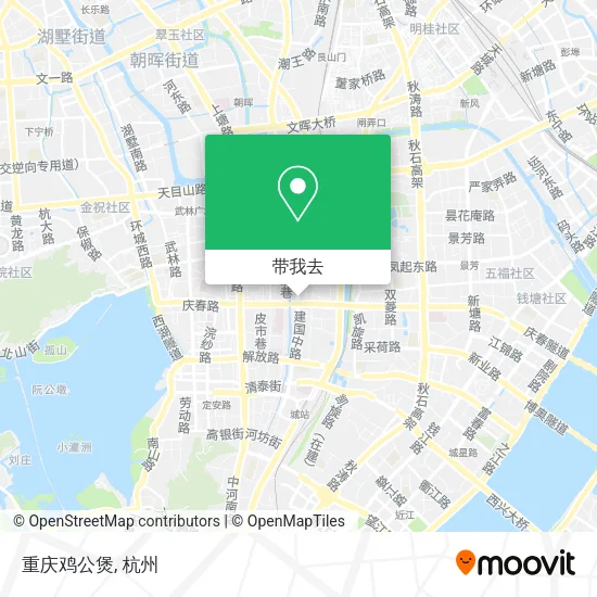 重庆鸡公煲地图