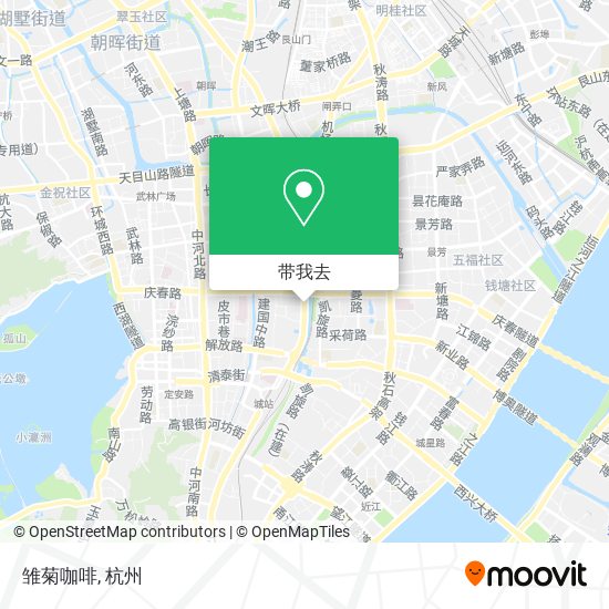 雏菊咖啡地图
