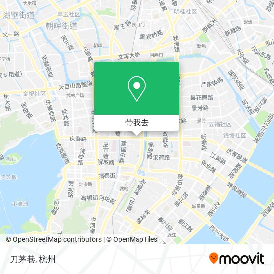 刀茅巷地图