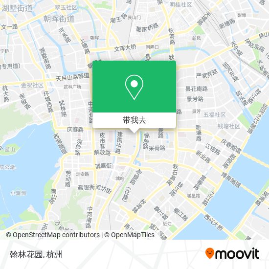 翰林花园地图