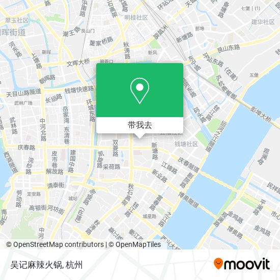 吴记麻辣火锅地图