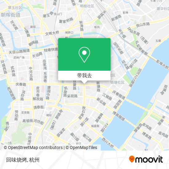 回味烧烤地图