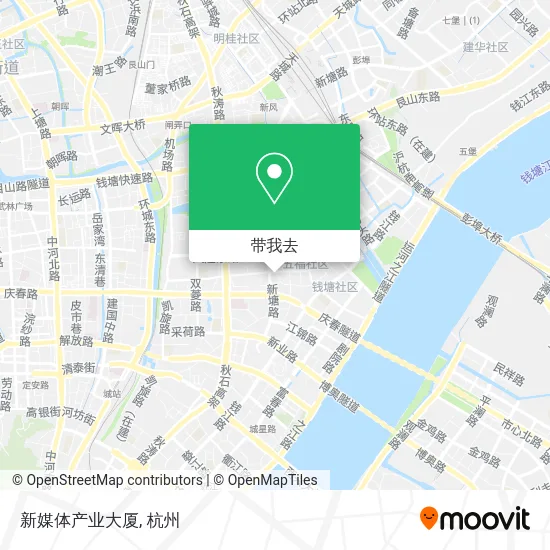 新媒体产业大厦地图