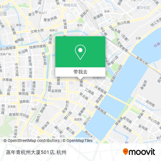 蒸年青杭州大厦501店地图