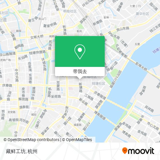藏鲜工坊地图