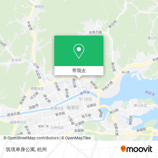 筑境单身公寓地图