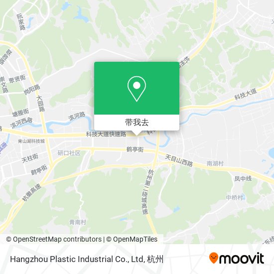 Hangzhou Plastic Industrial Co., Ltd地图