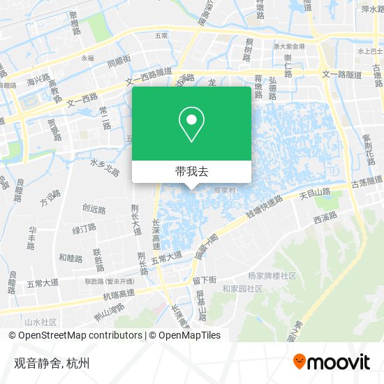 观音静舍地图