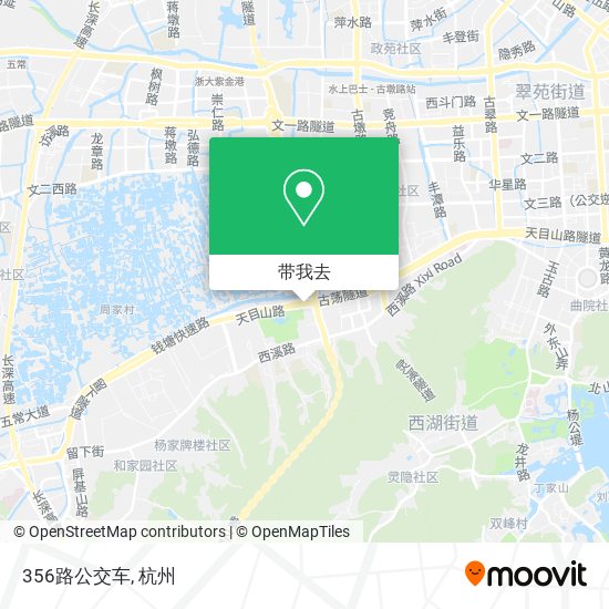 356路公交车地图