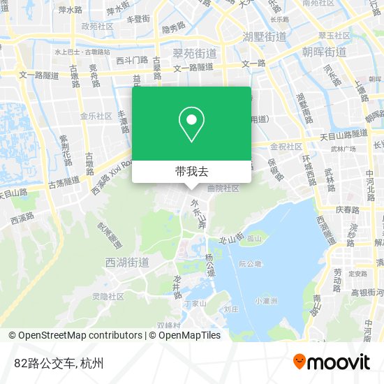 82路公交车地图