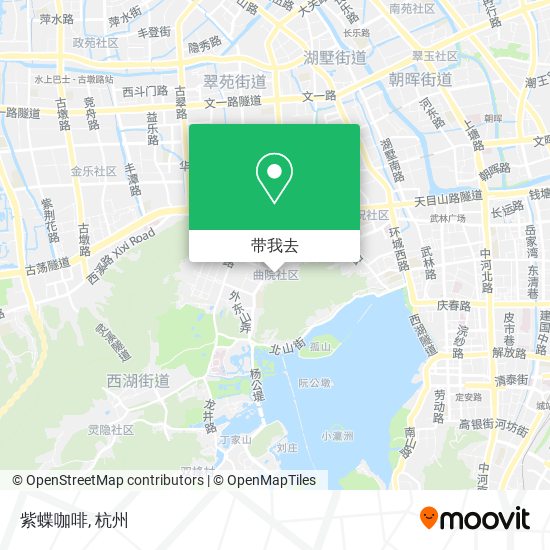 紫蝶咖啡地图