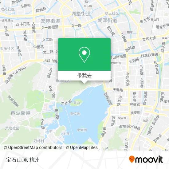 宝石山顶地图