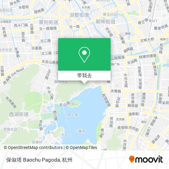 保俶塔 Baochu Pagoda地图