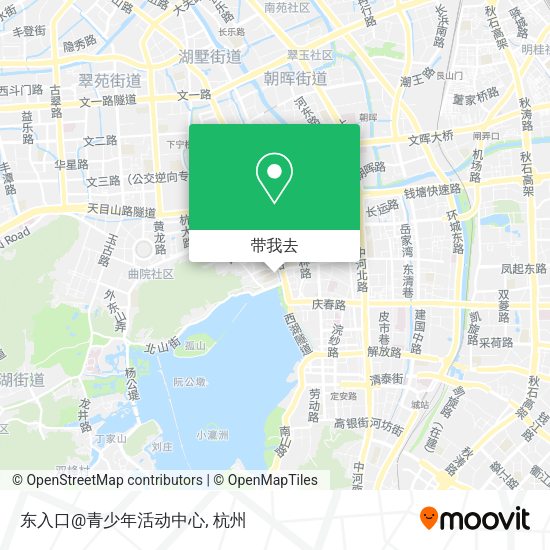 东入口@青少年活动中心地图