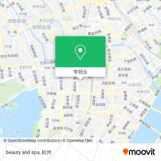 beauty and spa地图