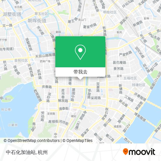 中石化加油站地图