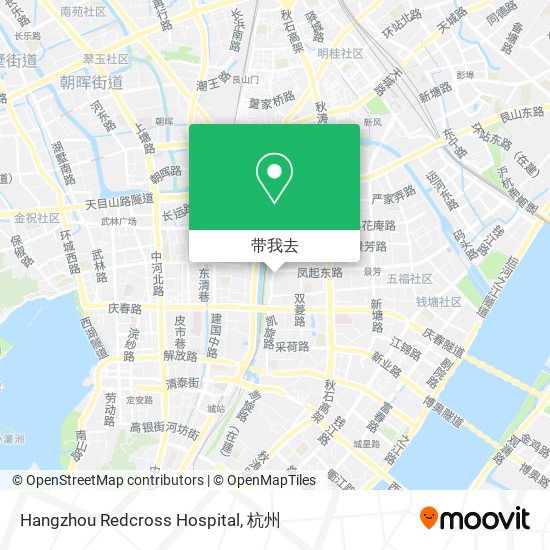 Hangzhou Redcross Hospital地图