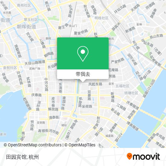 田园宾馆地图