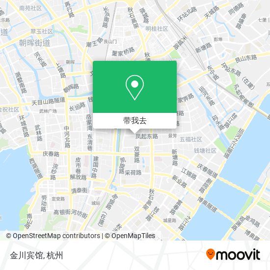 金川宾馆地图