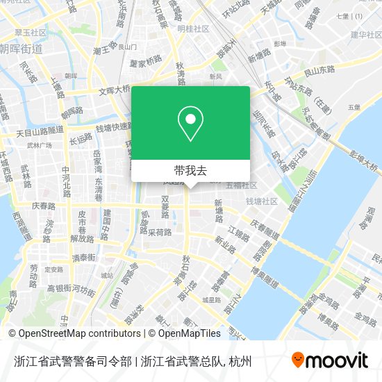 浙江省武警警备司令部 | 浙江省武警总队地图