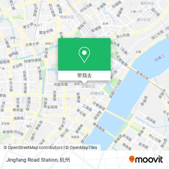 Jingfang Road Station地图