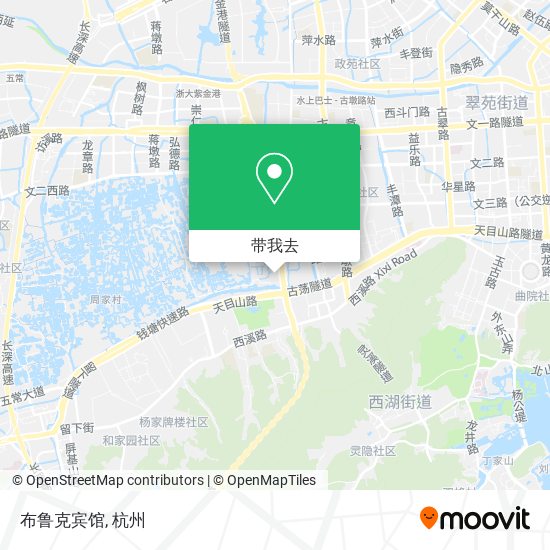 布鲁克宾馆地图