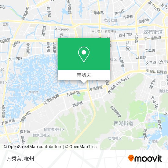 万秀宫地图