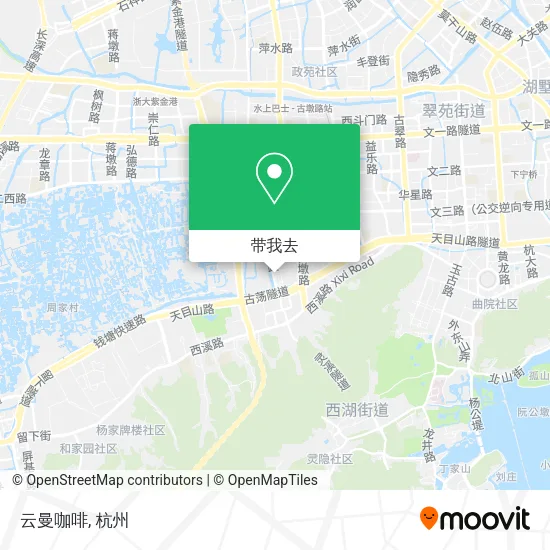 云曼咖啡地图