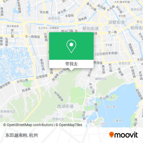 东田越南粉地图