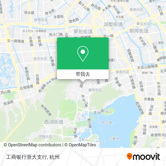 工商银行浙大支行地图