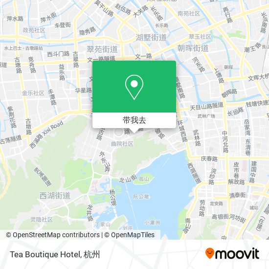 Tea Boutique Hotel地图