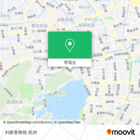 刘家香辣馆地图