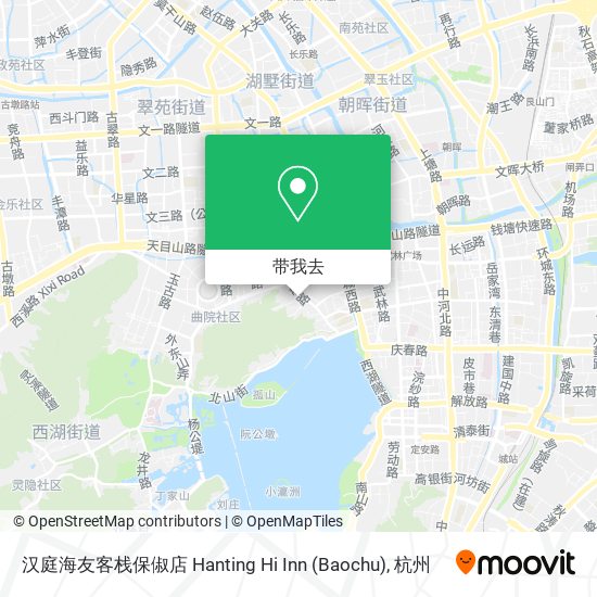 汉庭海友客栈保俶店 Hanting Hi Inn (Baochu)地图