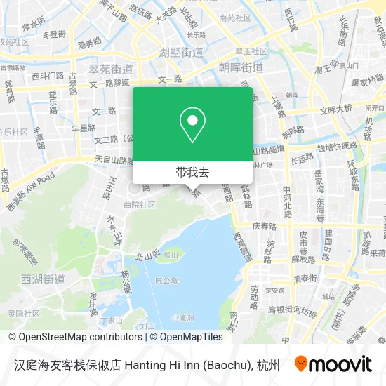 汉庭海友客栈保俶店 Hanting Hi Inn (Baochu)地图