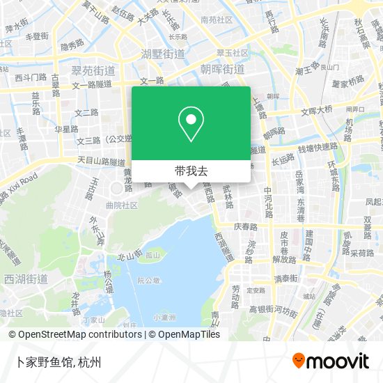 卜家野鱼馆地图