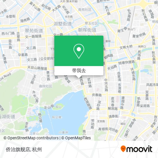 侨治旗舰店地图