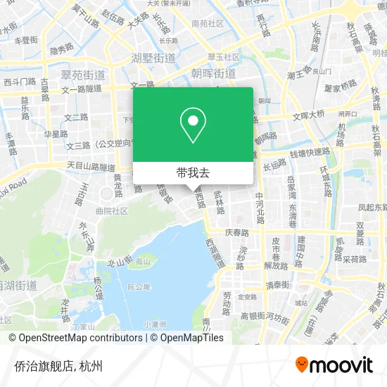 侨治旗舰店地图