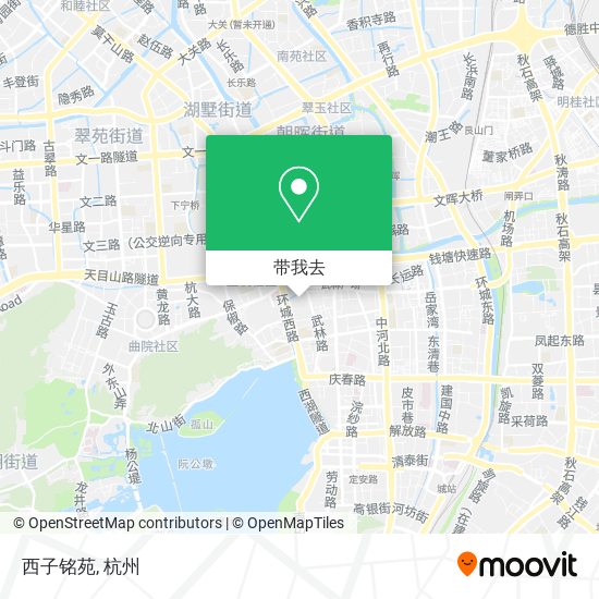 西子铭苑地图