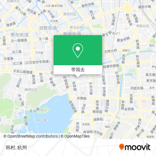 韩村地图